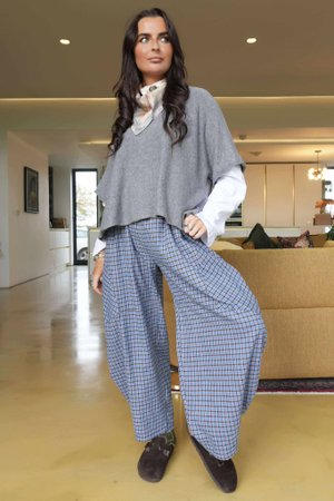 Conrad Layer Knit Mid Grey Marl /10=